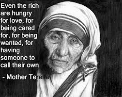 Mother Teresa Rich Quote